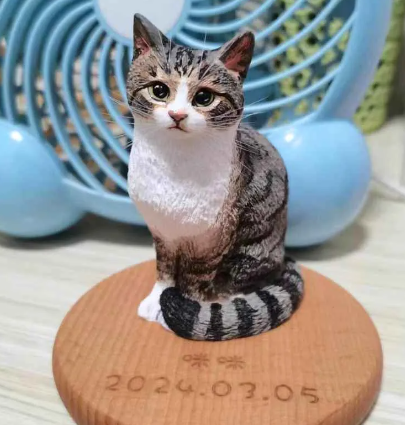 custom cat figurine