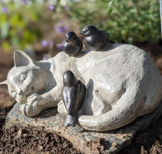 cat lawn ornaments