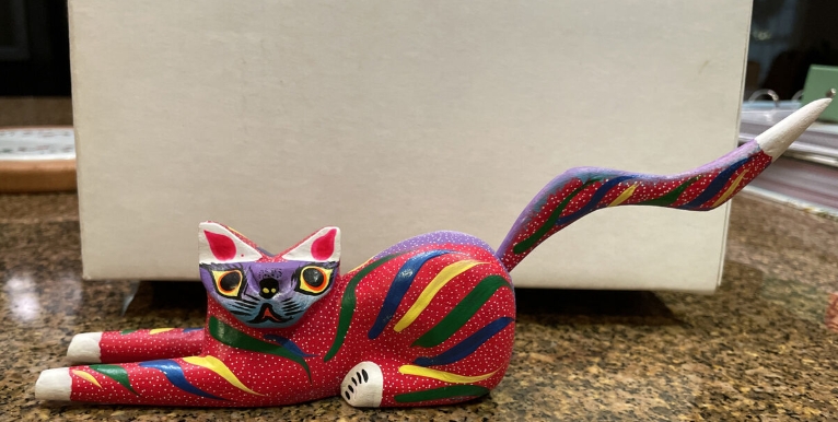 cat art sculptures