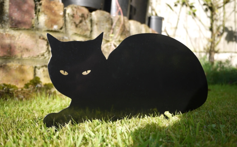 cat outdoor sculpture