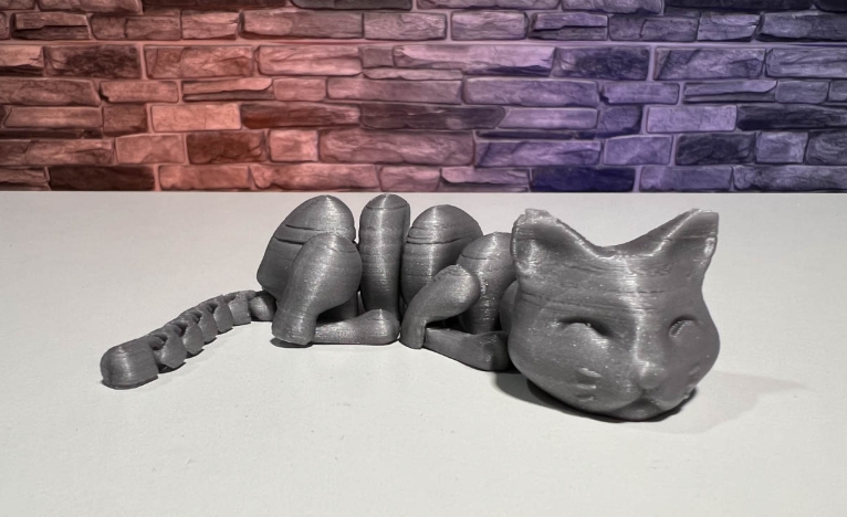 3d cat sculpture