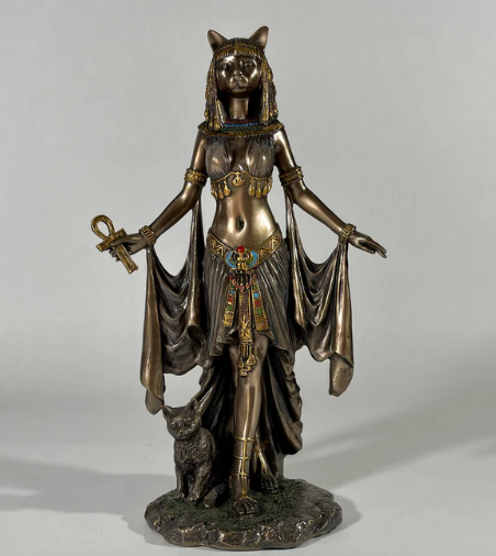bastet egyptian goddess statue
