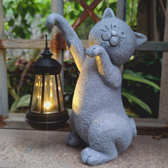 cat garden ornaments for sale