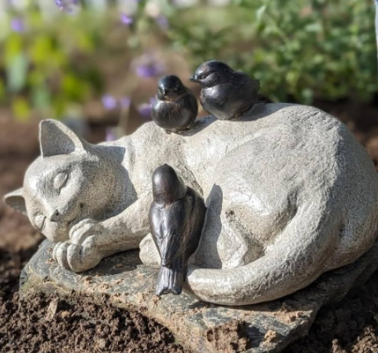 amazon cat garden ornaments