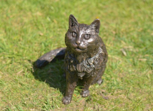 bronze cat ornaments