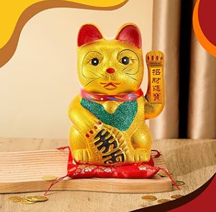 china cat statue