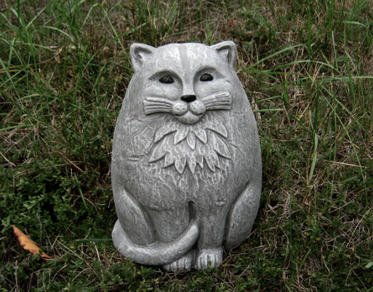 cat statue large