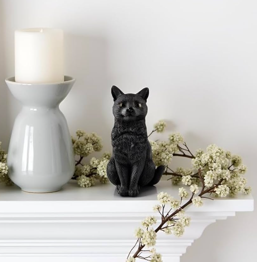 black cat figurines for sale