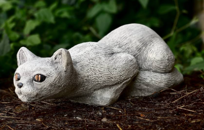 cat stone garden ornaments