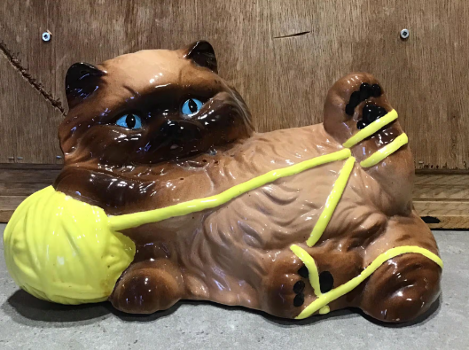 large ceramic cat figurines