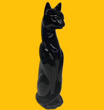 haeger cat statue