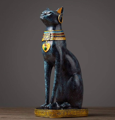 egyptian bastet cat statue