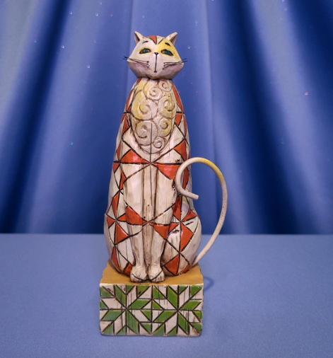 jim shore cat statue