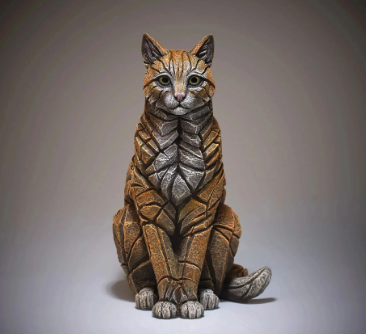 ginger cat sculpture