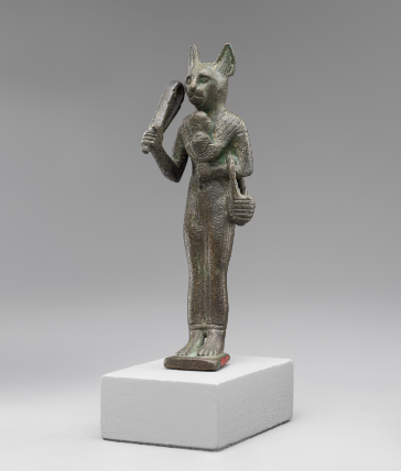 large bastet statue