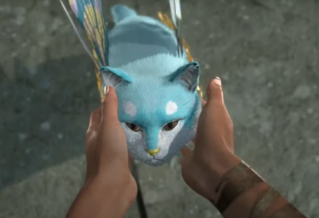 forspoken cat statue