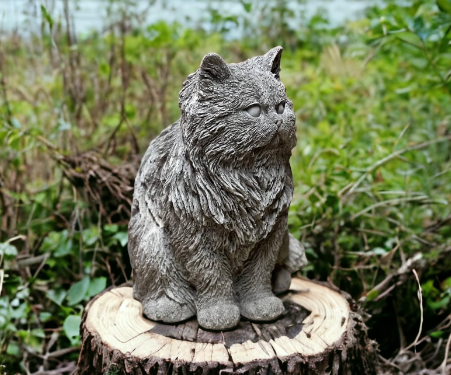 himalayan cat statue