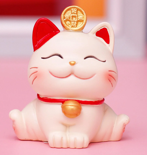 oriental cat statue