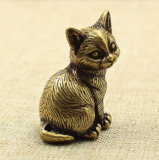 mini cat statue