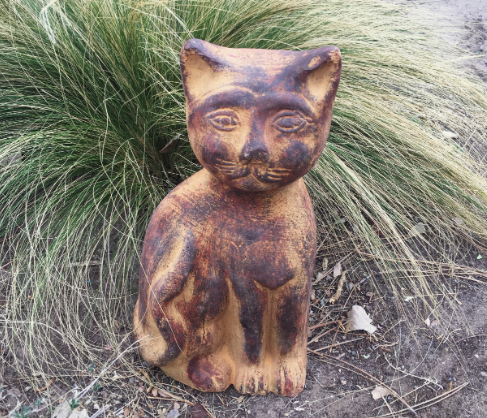 terracotta cat garden ornaments