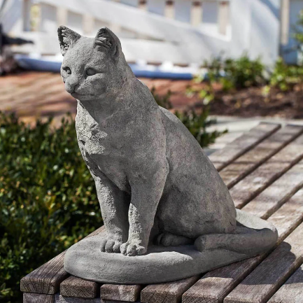 unique cat statues